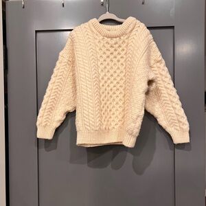 Carraig Donn Irish Wool Sweater for Kids